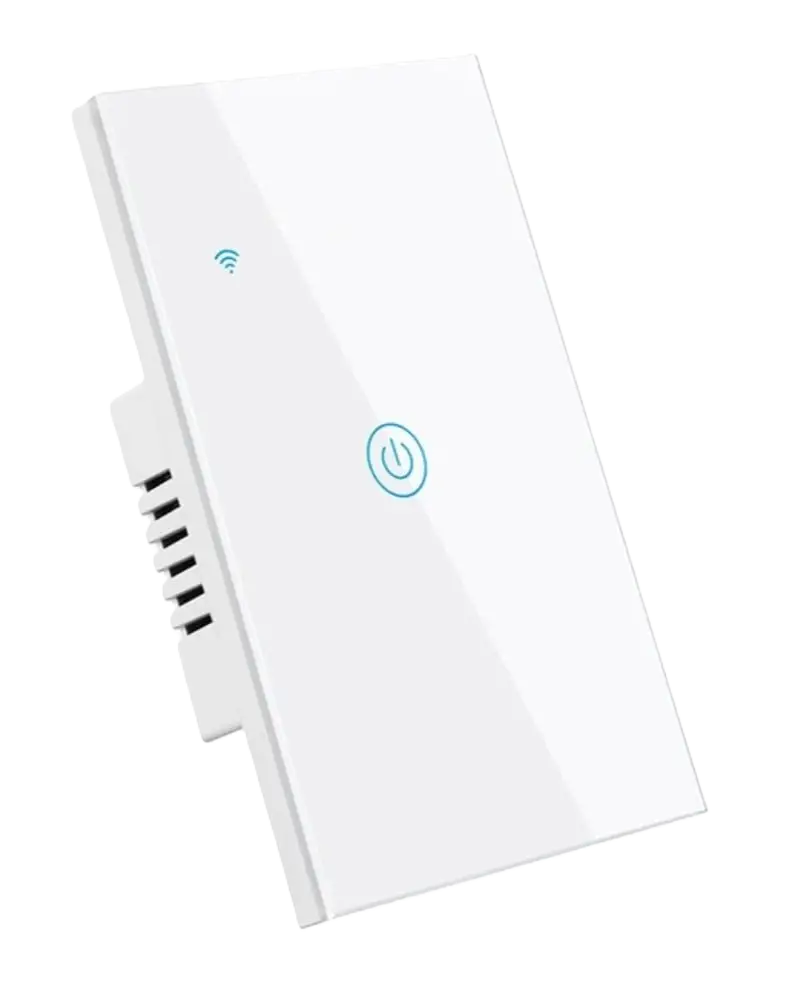 Switch Interruptor Tactil Wifi Inteligente (1 Boton) - Tuya Blanco