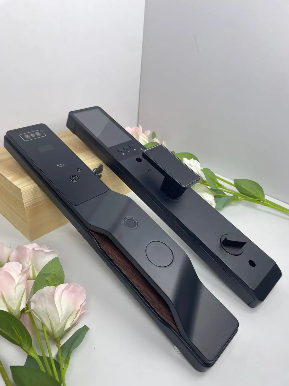 Cerradura WIFI • DM0263 Slim • Biometría Facial 3D (Negro)