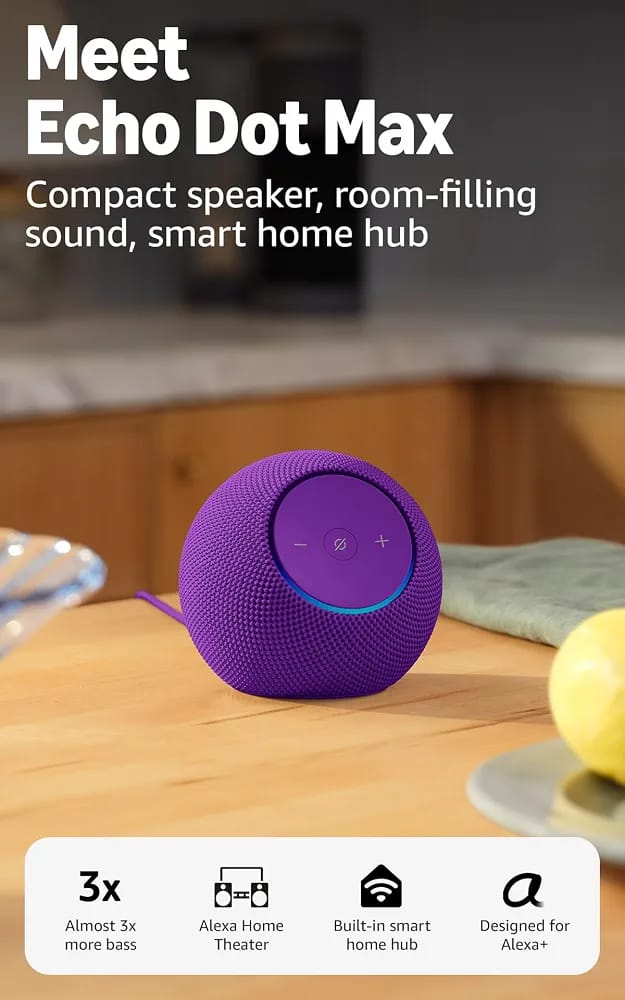 Amazon Echo Dot Max - Amatista