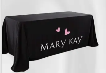 Manteles personalizados MARY KAY