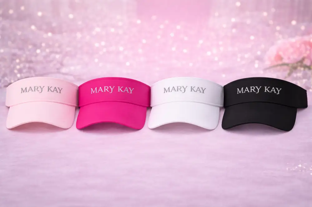 Viseras personalizadas mary kay
