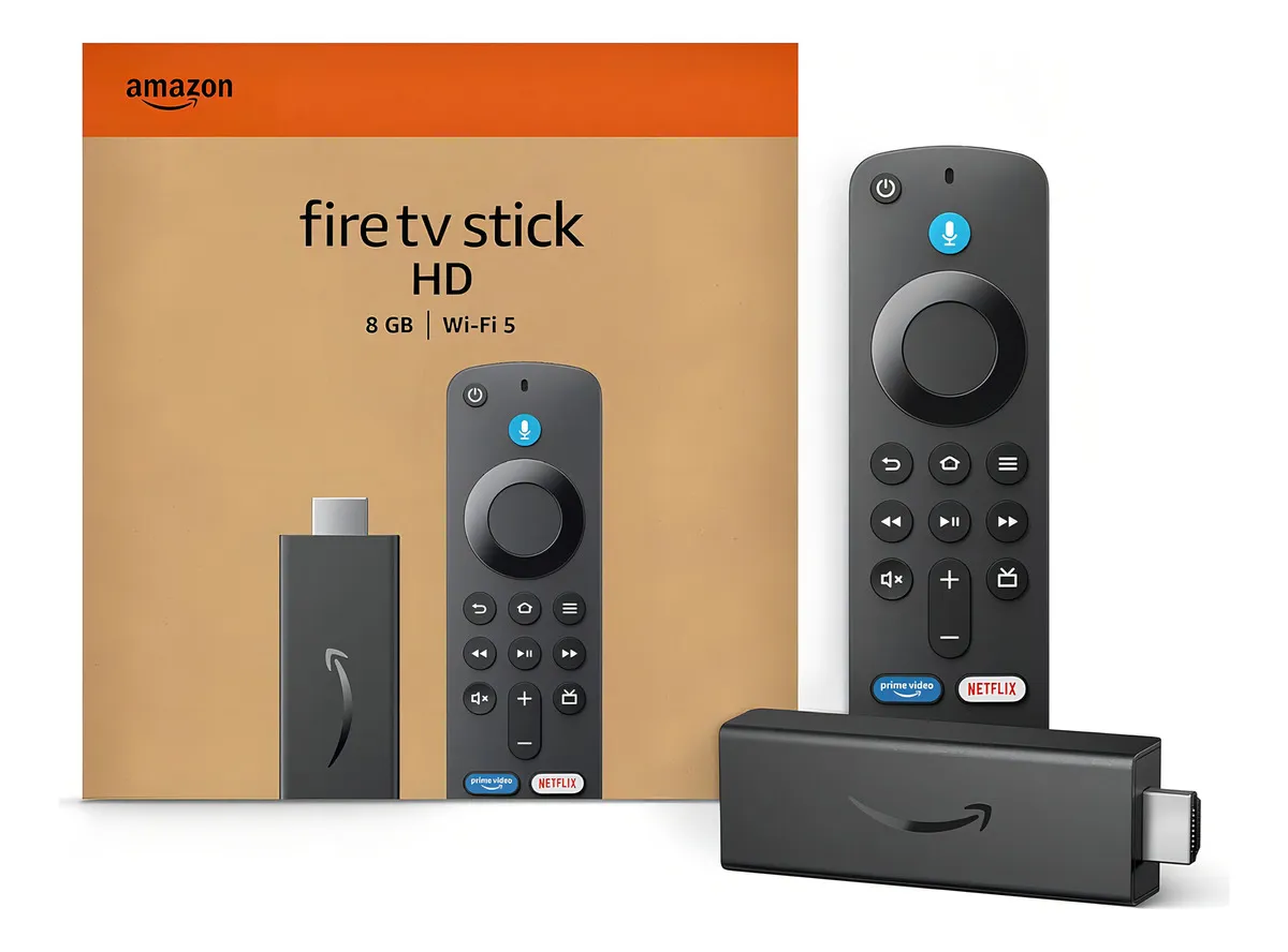 Amazon Fire Tv Stick Hd 8gb  Wifi 5 Negro De Voz