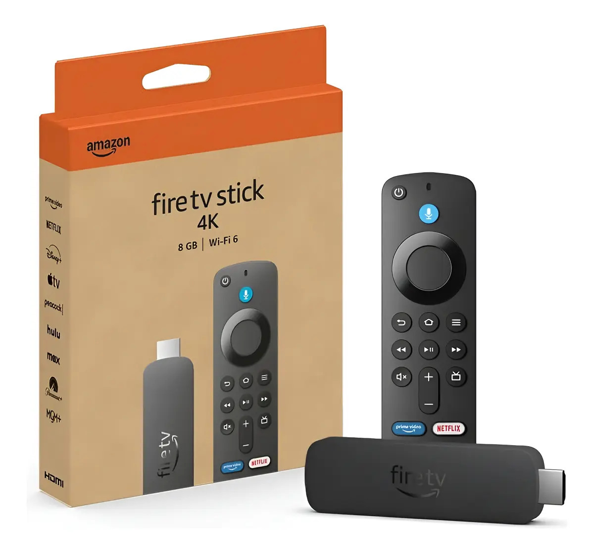 Amazon Fire Tv Stick 4k Alexa Smart Tv Streaming Mediaplayer