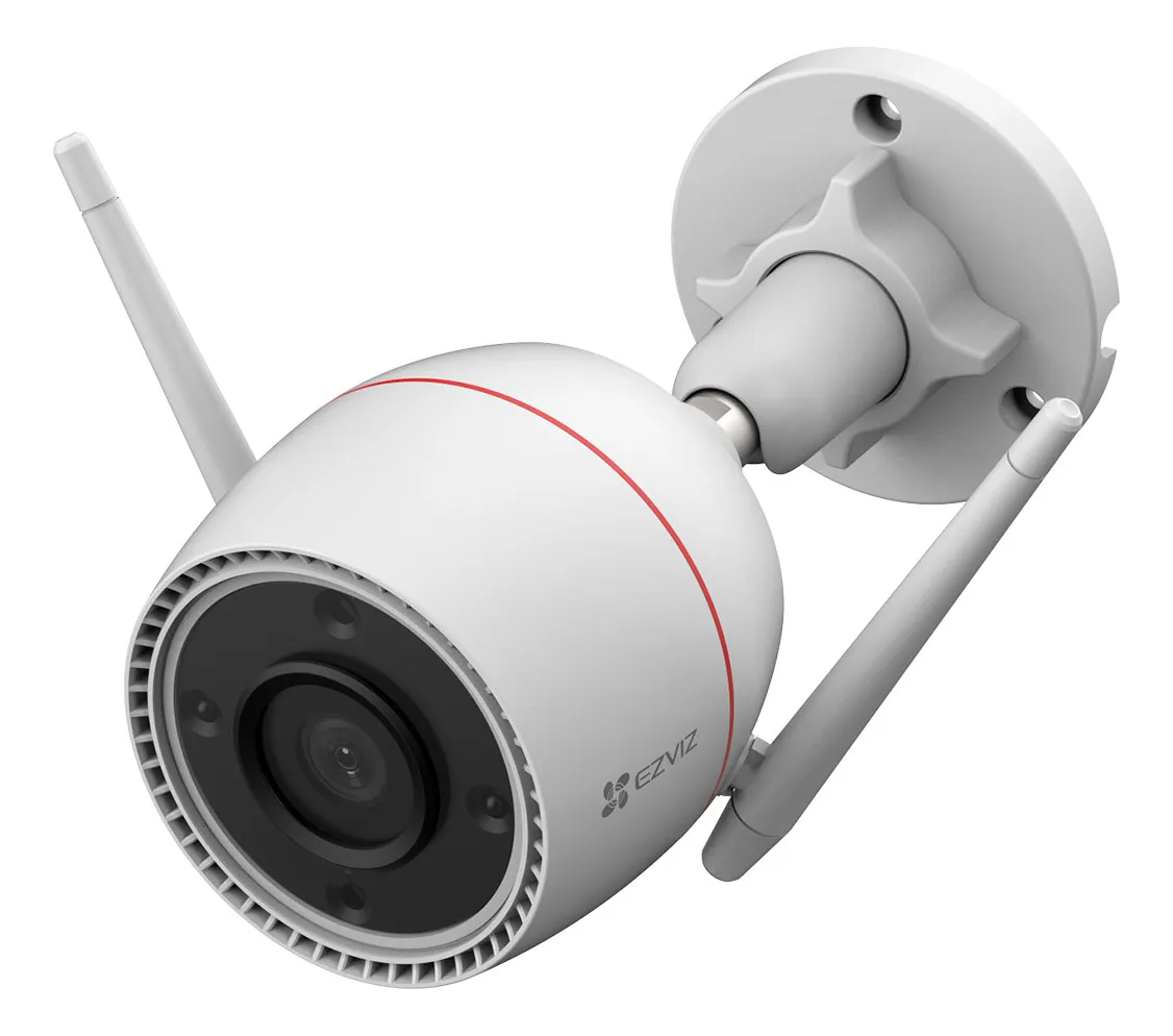 Cámara Seguridad Wifi Exterior H3c 5mp 3k Color Noche Blanco